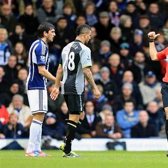 Goran Popov's sending-off resulted in a loss for WBA