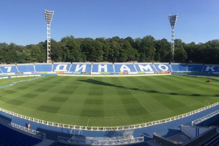 Open training session at Dynamo Stadium named after Valeriy Lobanovskyi