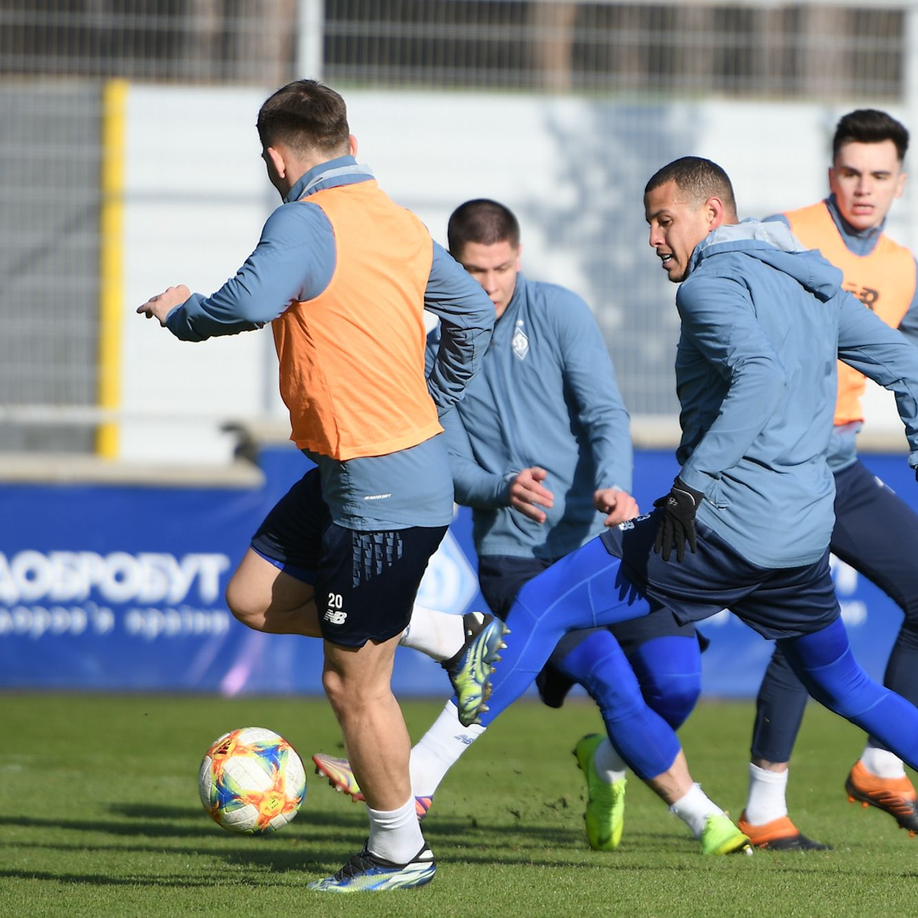 Dynamo training session. Tsyhankov and Duelund rejoin the team (VIDEO)