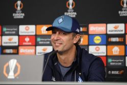 Europa League. Dynamo – Lazio: pre-match press conference of Oleksandr Shovkovskyi