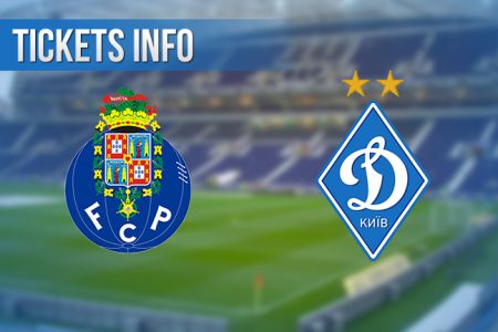 Information about tickets for Porto vs Dynamo Champions League match