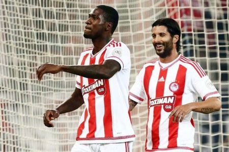 Olympiacos with Brown Ideye spoil debut of Tsurikov for Levadiakos