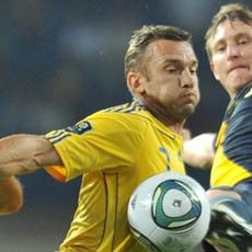 Ukraine suffer friendly loss