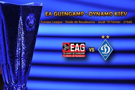 Tickets for Guingamp vs Dynamo EL match