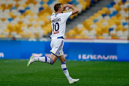 Andriy Yarmolenko in UPL matchday 26 all-star teams