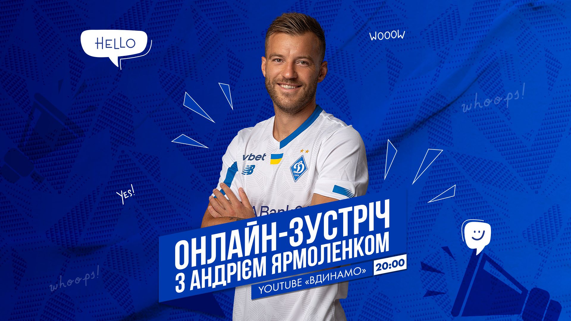 Online meeting with Andriy Yarmolenko