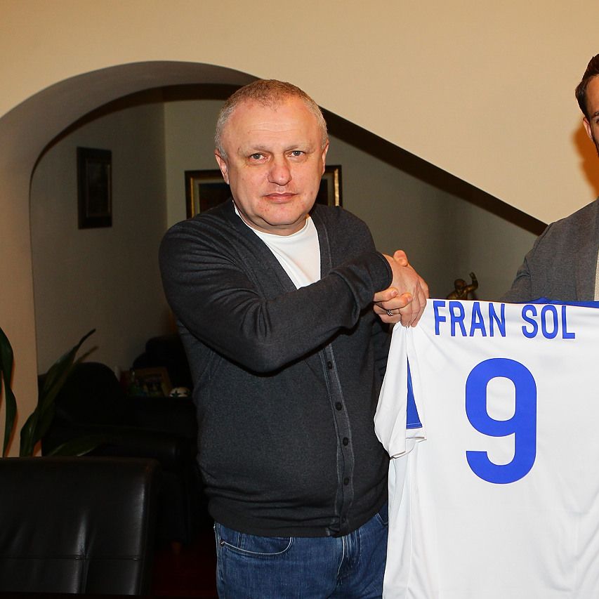 Fran SOL – FC Dynamo Kyiv player!