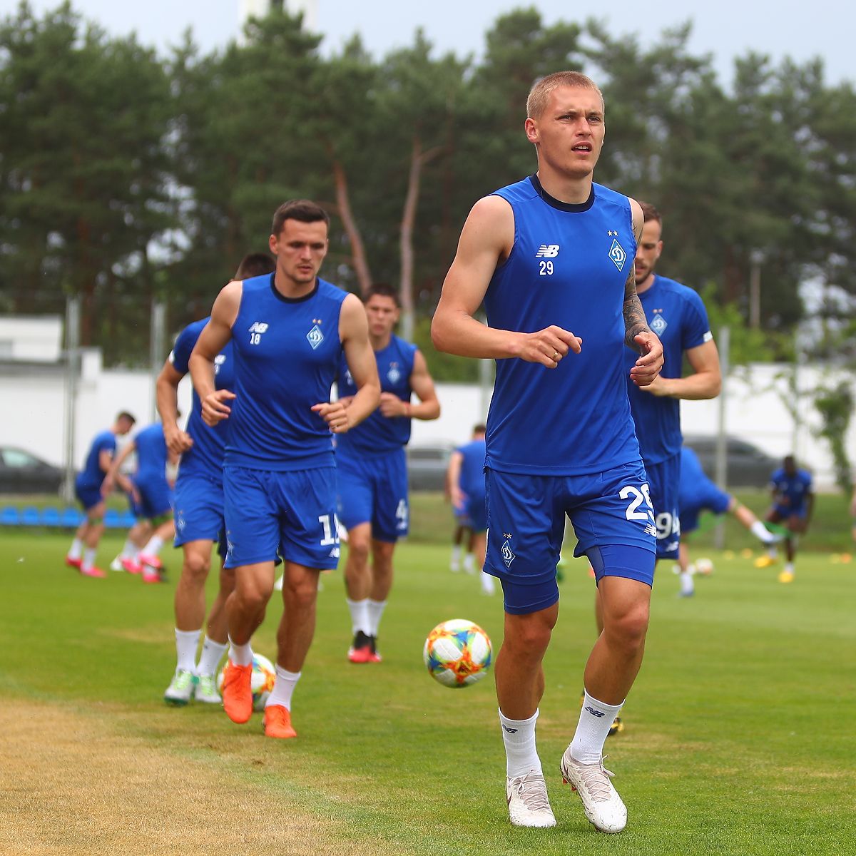 Dynamo getting ready for cup match against Mynai (+PHOTOS)