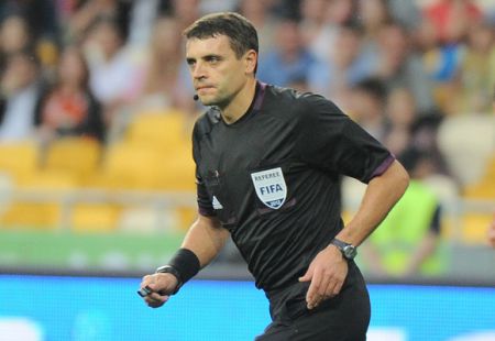 FIFA referee for Dynamo vs Karpaty U-21 League match