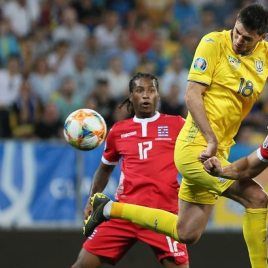 Ukraine with Tsyhankov and Mykolenko defeat Luxembourg