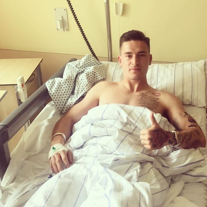 Benjamin Verbic: “Surgery went well, I’ll be back in no time”