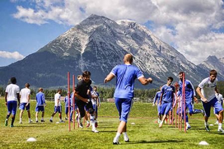 Tyrol. Day 4: Myronov’s speech, tactic exercises and swimming pool