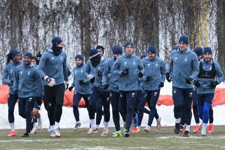 Final preparations for home battle against Brugge (+PHOTOS)