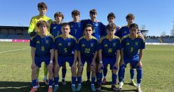 Liusin and Kucheriavyi perform for Ukraine U17 in Euro-2025 qualifier against Italy