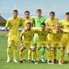 Ukraine flatten Albania before the vacation