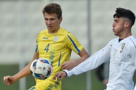 Динамівці зіграли за збірну України U-16 проти Італії