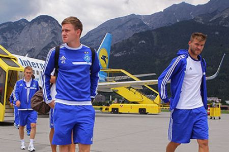 Kyivans arrive in Innsbruck (+ VIDEO)