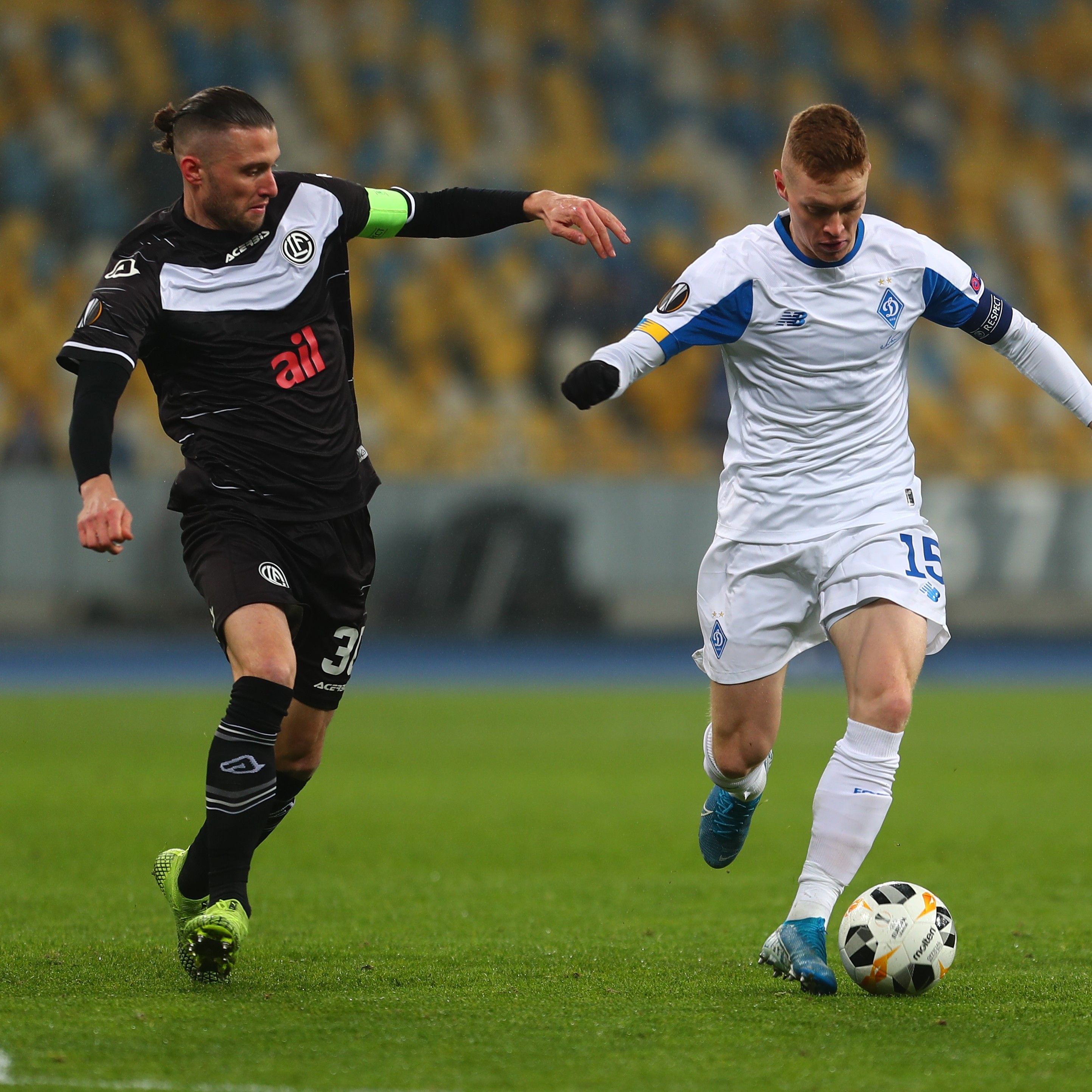 Tsyhankov avoids injury in the game against Lugano