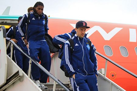 Dynamo arrive in Merseyside (+ VIDEO)