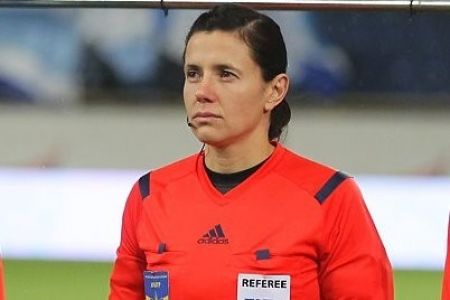 Kateryna Monzul – Dynamo vs Stal match referee