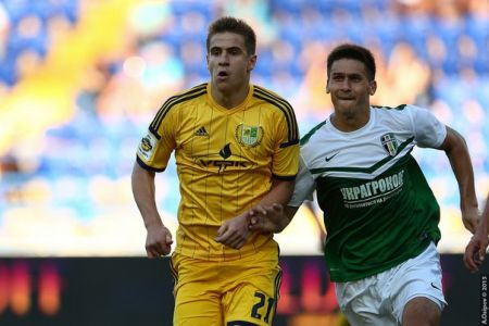 Ryzhuk and Besedin perform for Metalist against Oleksandria