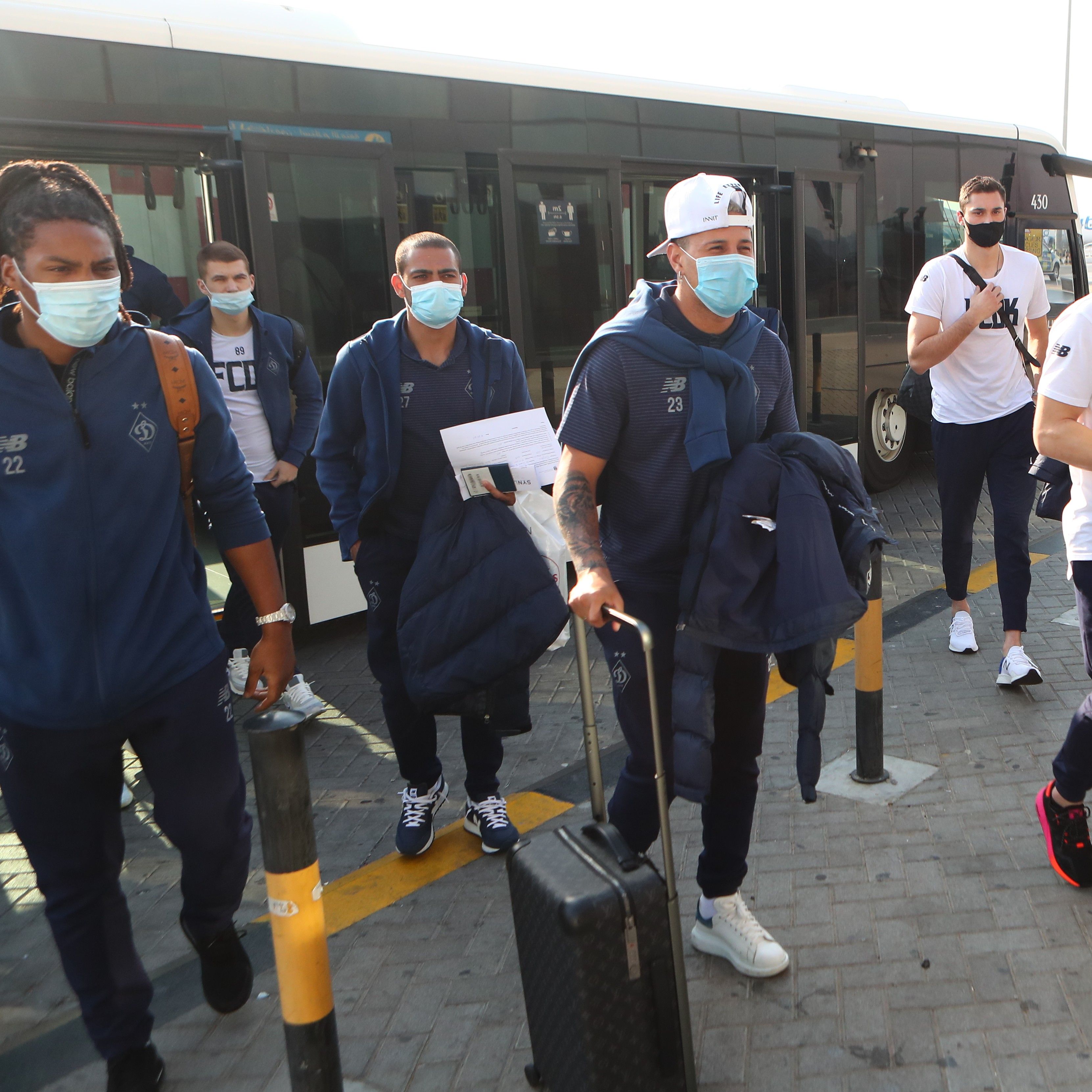 Dynamo arrive in UAE