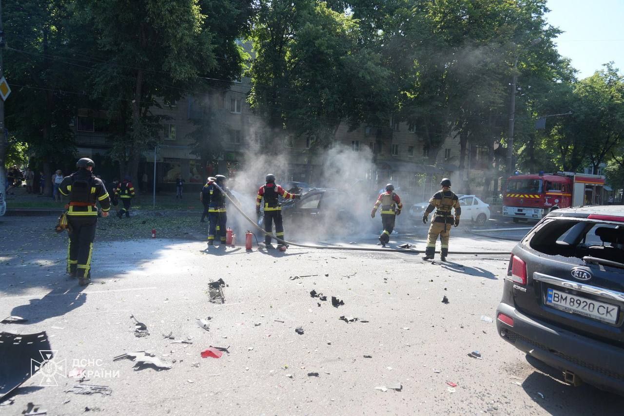 Звернення Володимира Зеленського щодо атаки на Суми