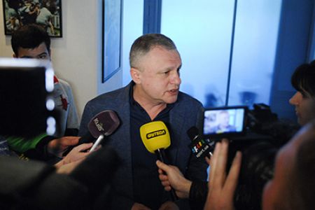 Ihor SURKIS: “Our aim is to win golden medals and to put them into the national cup”