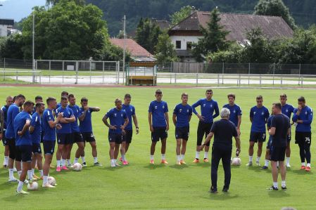 Dynamo in Austria: first friendly day