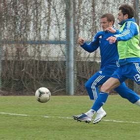 Training session yesterday, flight to Luhansk today