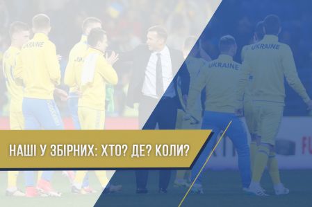 Слідкуйте за біло-синіми. Де і коли динамівці гратимуть за збірні