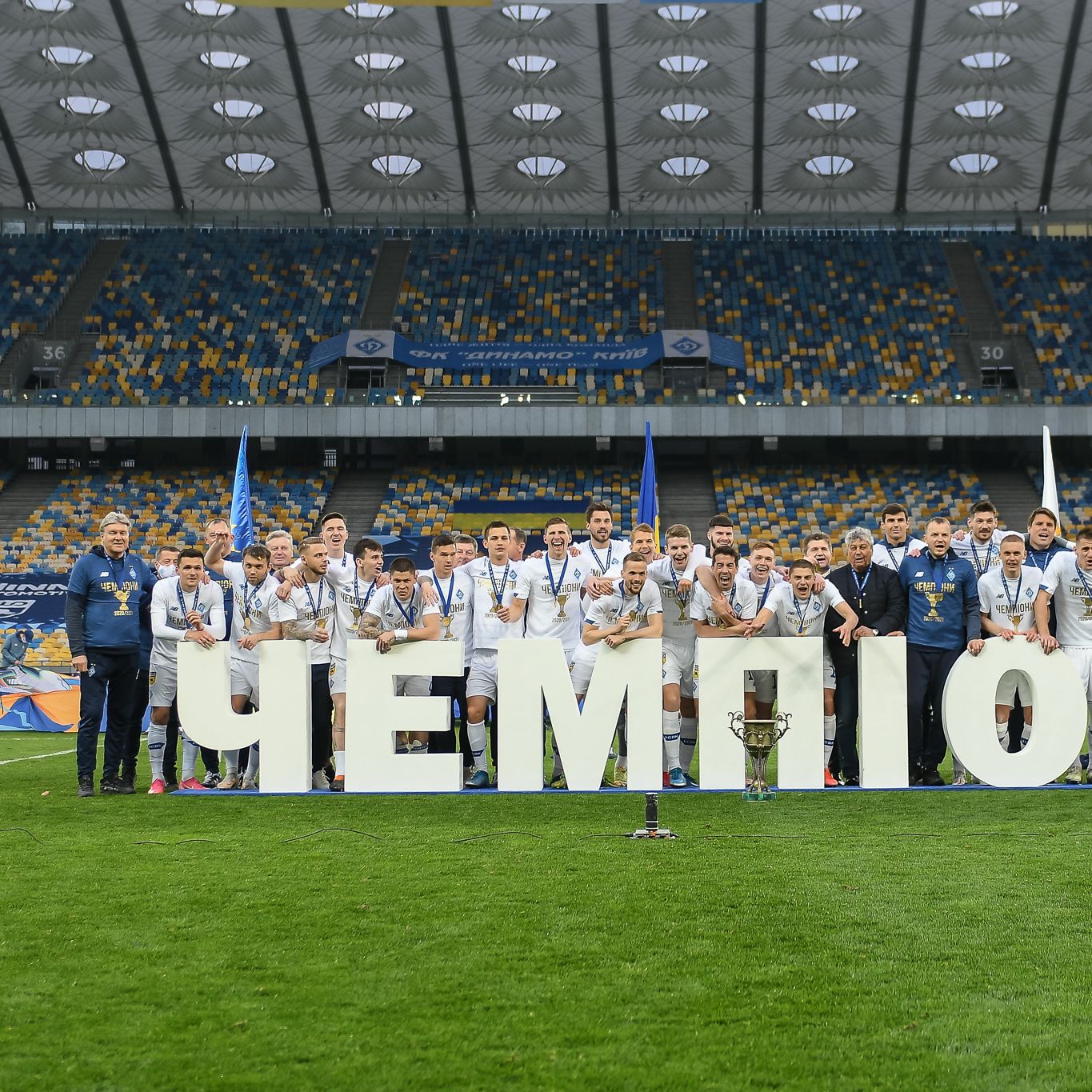8 Dynamo players in UPL team of the season