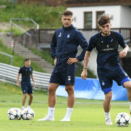 Dynamo in Austria: training in the rain