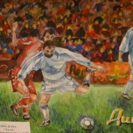 Children drawing contest from FC Dynamo Kyiv Fan-club!