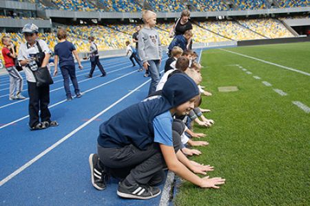 Олімпійський день із динамівським відтінком на НСК