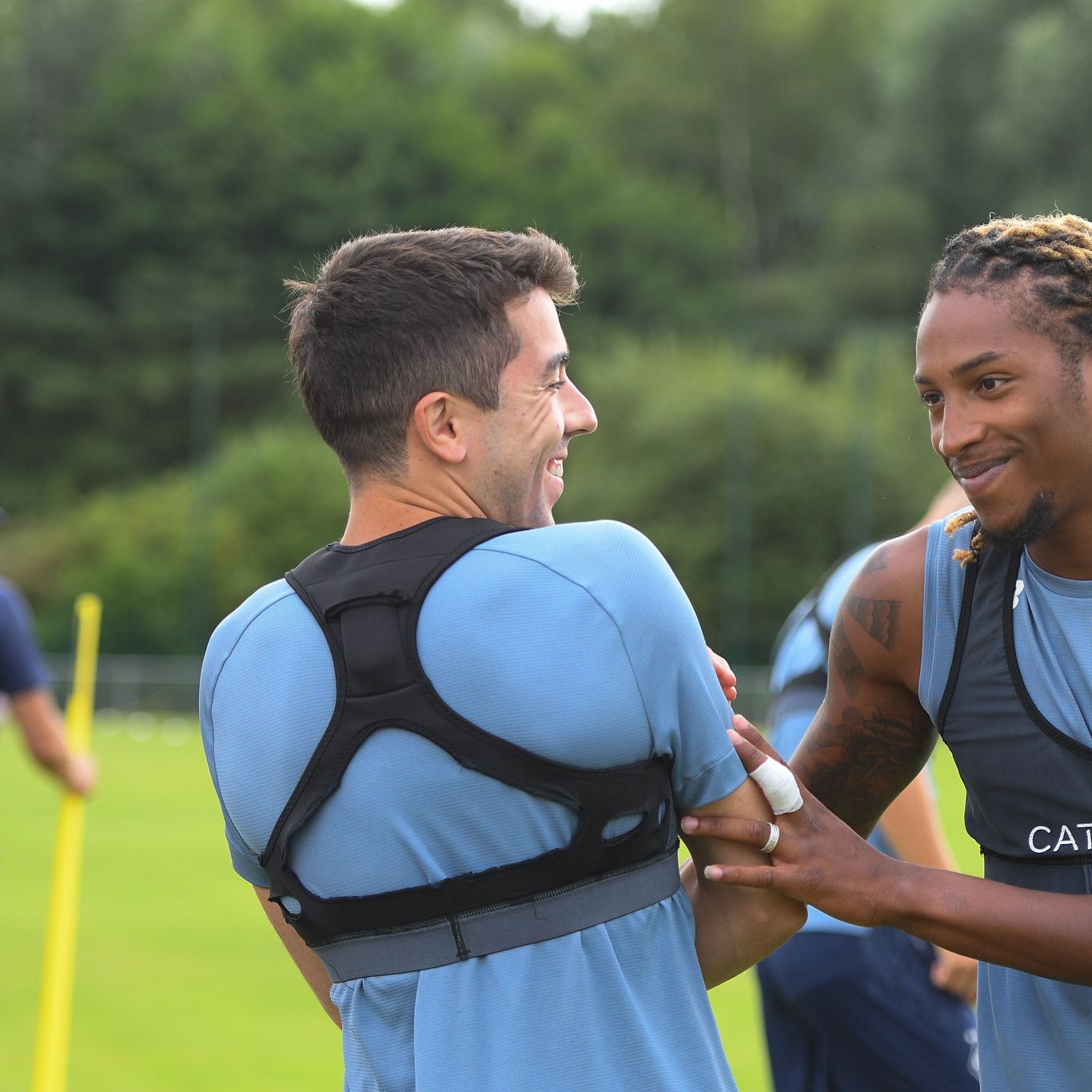 Dynamo Swiss training camp: day one, first session