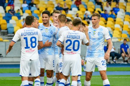 VBET Ліга. 1-й тур. «Динамо» – «Минай» – 2:0. Звіт про матч