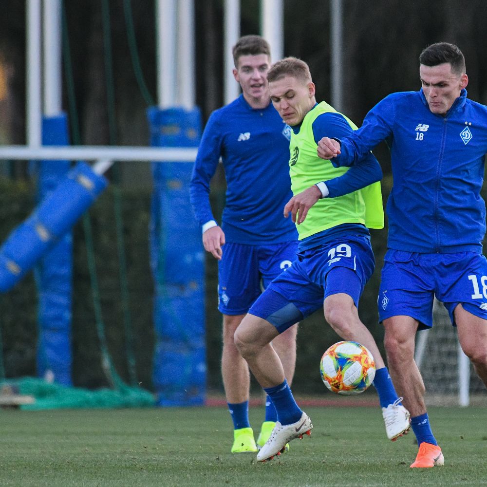 Dynamo at the training camp: pre-match session