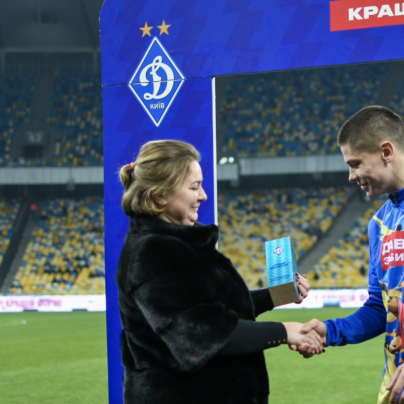Denys Popov awarded as player of the month is November
