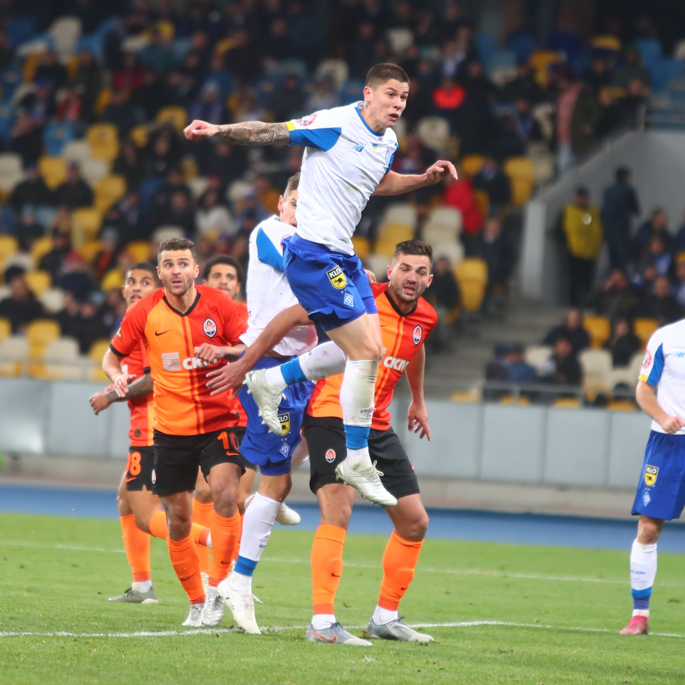 First goal and emotions of Denys Popov