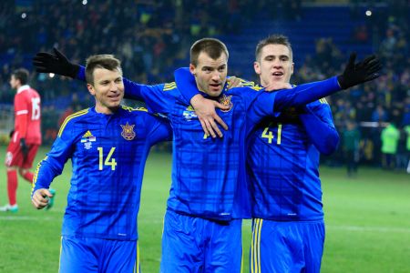 Another goal by Andriy Yarmolenko helps Ukraine to defeat Serbia