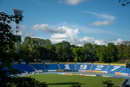 Match against Chornomorets at Dynamo Stadium