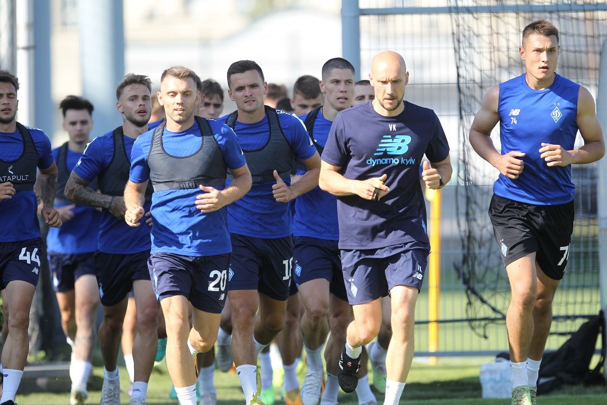 Dynamo first pre-season session