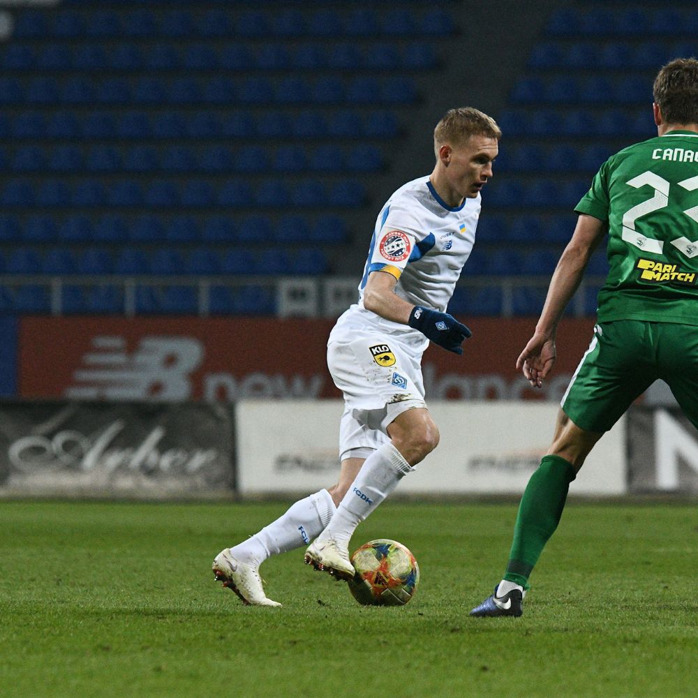 Vitaliy Buialskyi plays as right winger and approaches personal record