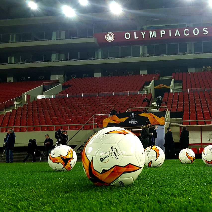 Dynamo training session in Piraeus