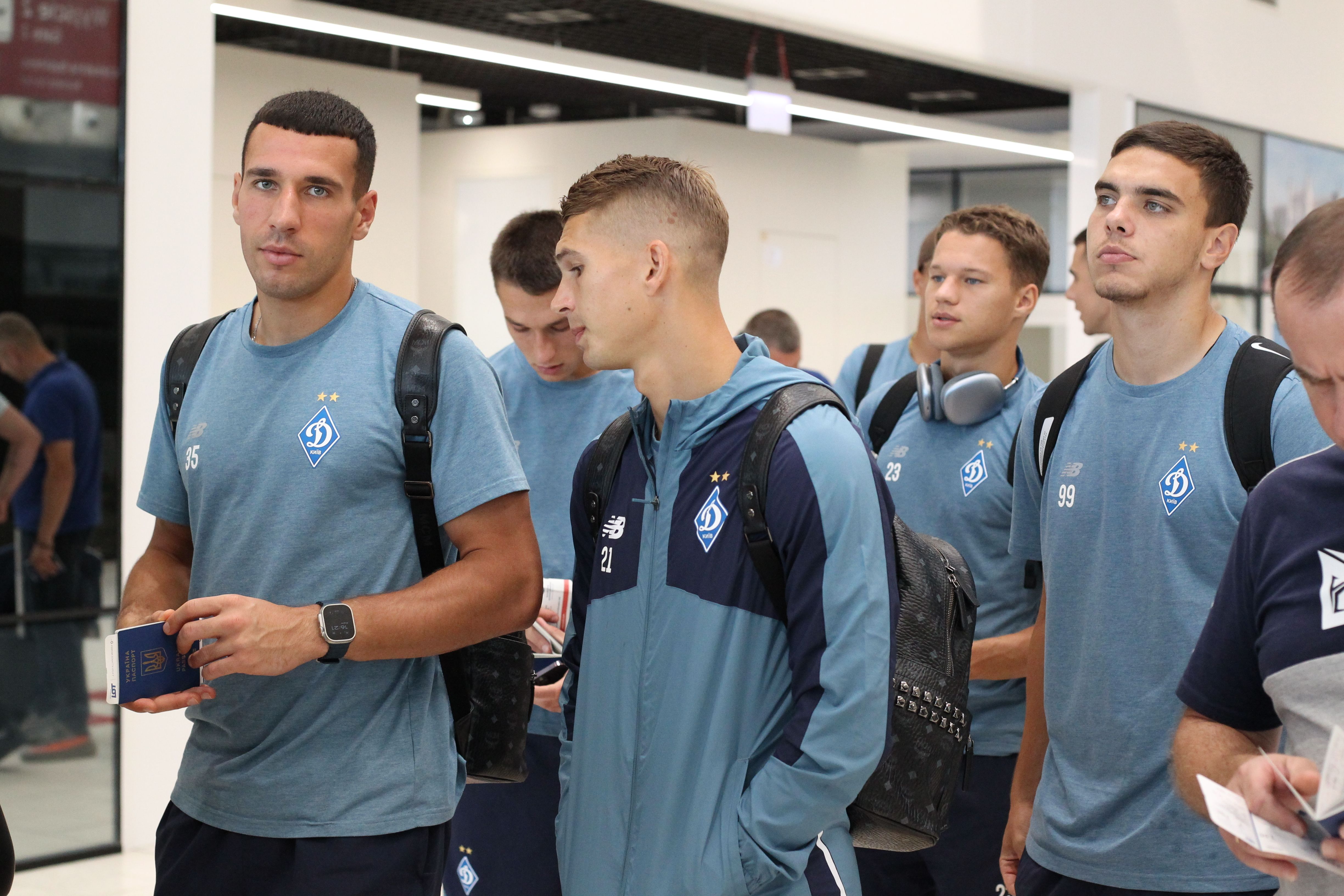 Dynamo arrive in Belgrade to face Partizan