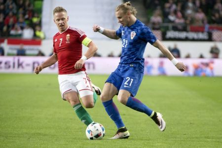 Croatia with Vida let victory against Hungary slip away