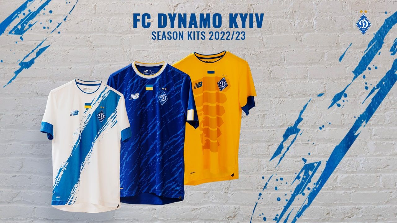 New Balance presents the new form of FC Dynamo Kyiv for the 2022/23 season