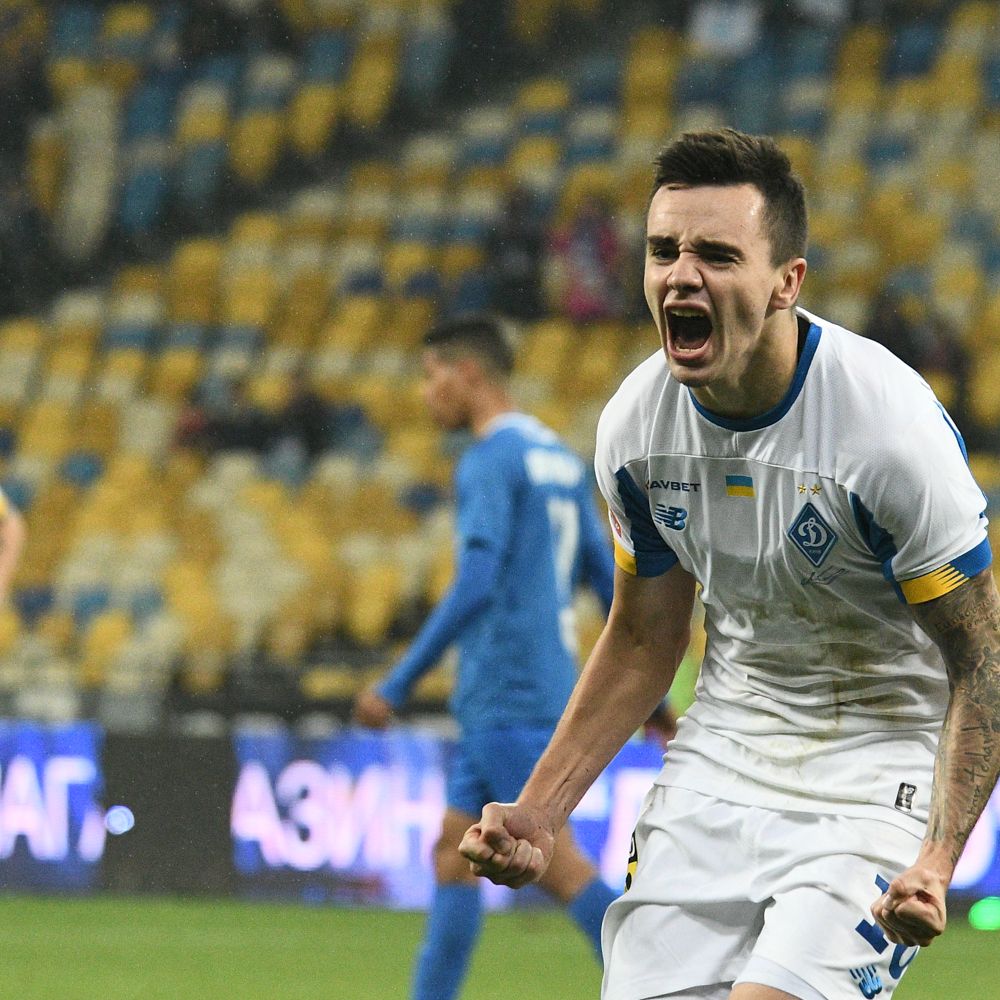 First goal of the season for Mykola SHAPARENKO