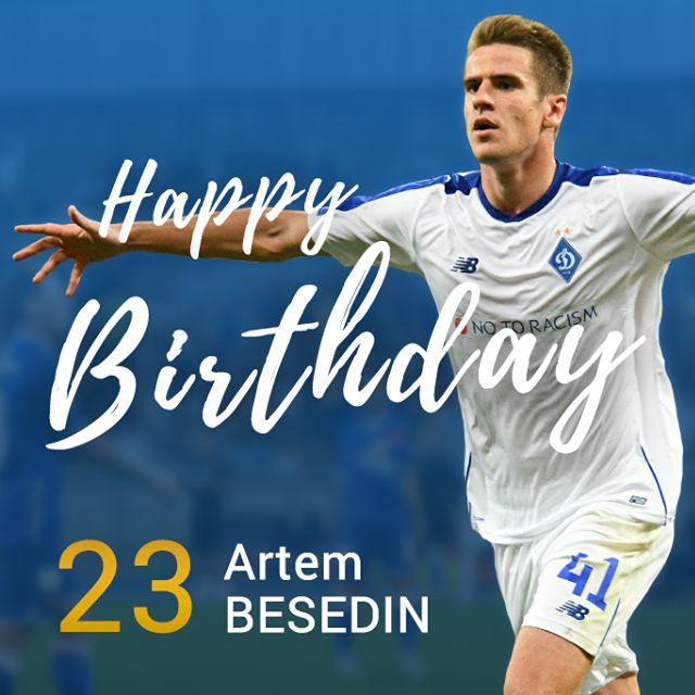 Artem BESEDIN turns 23. Congratulations!
